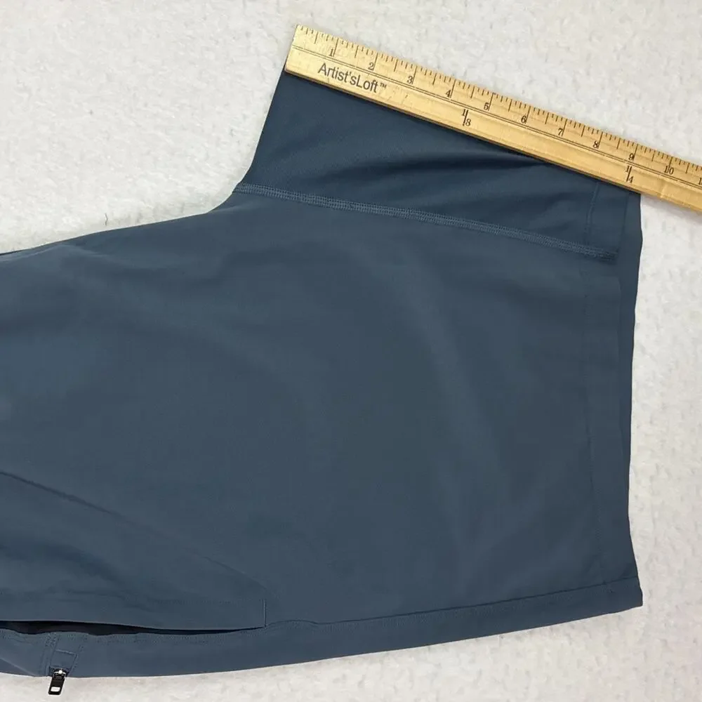Lululemon T.H.E. Short 9” Linerless Mens XL Blue Training Gym Shorts